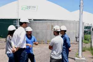 Lee más sobre el artículo Funcionarios visitaron la planta de la Empresa Biogas Avellaneda SA