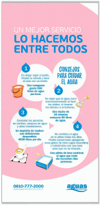Lee más sobre el artículo Ante la ola de calor, cuidemos el agua potable