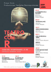 Lee más sobre el artículo El ciclo “Teatro con R” fue declarado de Interés Cultural Municipal