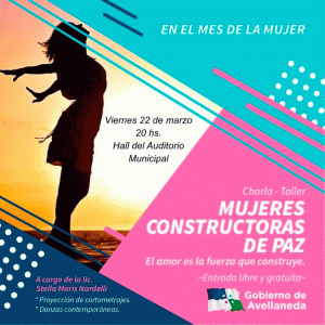 Lee más sobre el artículo “Mujeres constructoras de paz” llega al Auditorio de Avellaneda