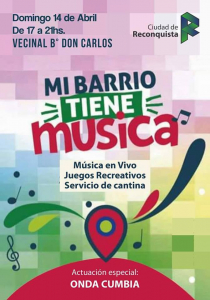 Lee más sobre el artículo El domingo comienza «Mi Barrio Tiene Música» edición 2019