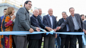 Lee más sobre el artículo Pusieron en marcha el acueducto Reconquista que beneficiará a 200 mil habitantes