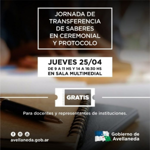 Lee más sobre el artículo Aprendé Ceremonial y Protocolo en Avellaneda