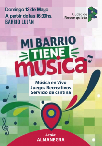 Lee más sobre el artículo Este domingo la música se instala en Barrio Luján