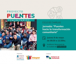 Lee más sobre el artículo Jornada “Puentes hacia la transformación Comunitaria”
