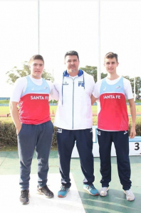 Lee más sobre el artículo Atletas locales Campeones Nacionales en Mar del Plata en martillo y marcha