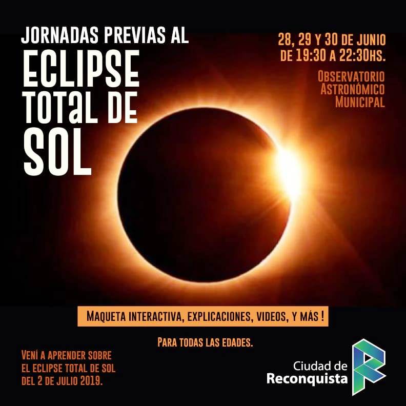 Lee más sobre el artículo Previa al eclipse y maratón astronómica