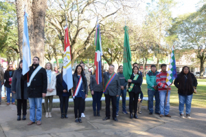 Lee más sobre el artículo Reconquista celebró el Día de la Bandera, la enseña de Belgrano nos legó