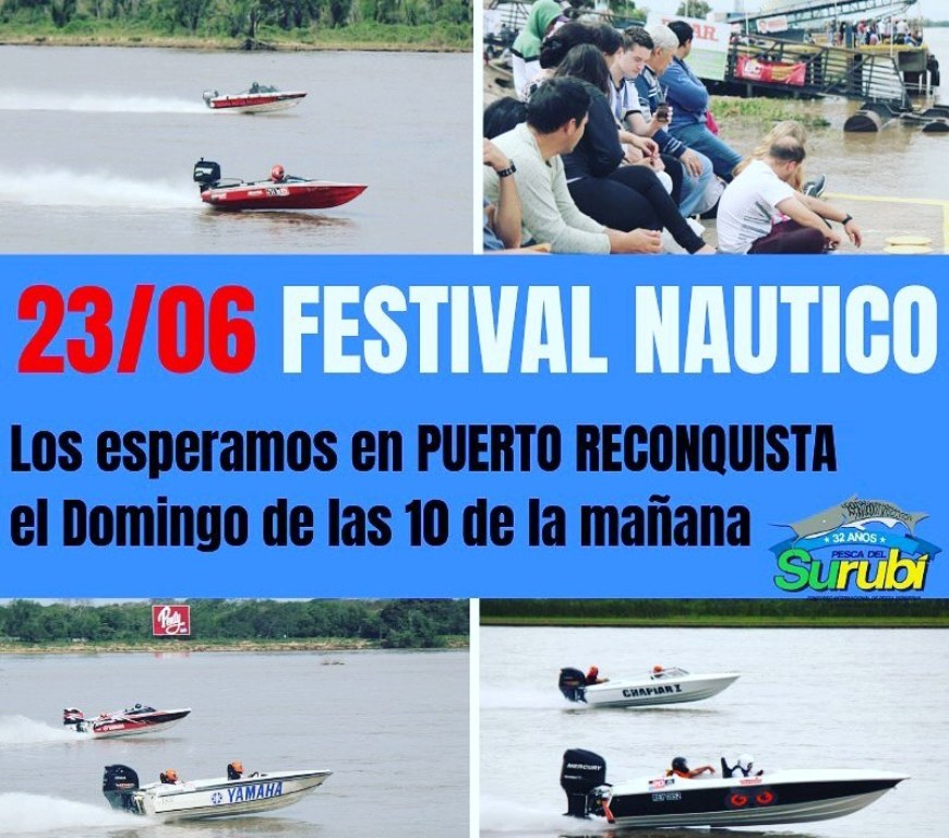 Lee más sobre el artículo El domingo habrá Festival Náutico en Puerto Reconquista