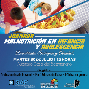 Lee más sobre el artículo Jornada Abierta sobre Malnutrición en Infancia y Adolescencia