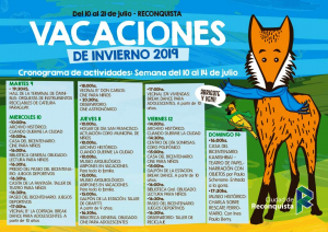 Lee más sobre el artículo Vacaciones en Reconquista