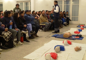 Lee más sobre el artículo Exitosa jornada «Voluntarios en Emergencias Sanitarias»