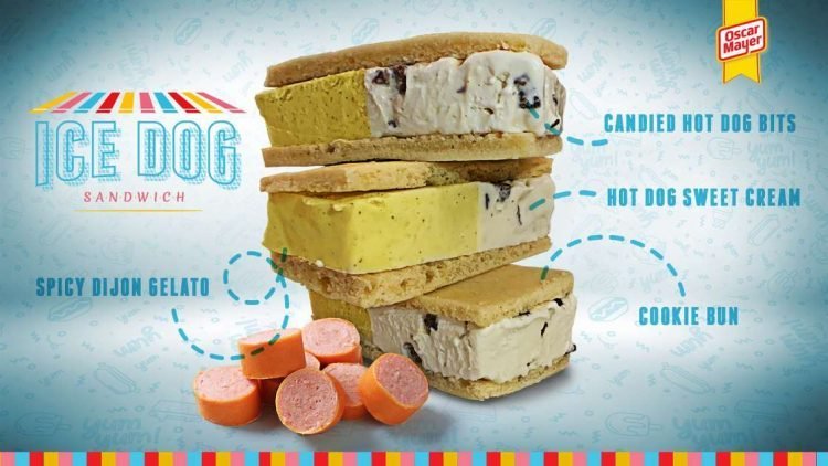 Lee más sobre el artículo El primer sándwich de helado con sabor a hot dog del mundo