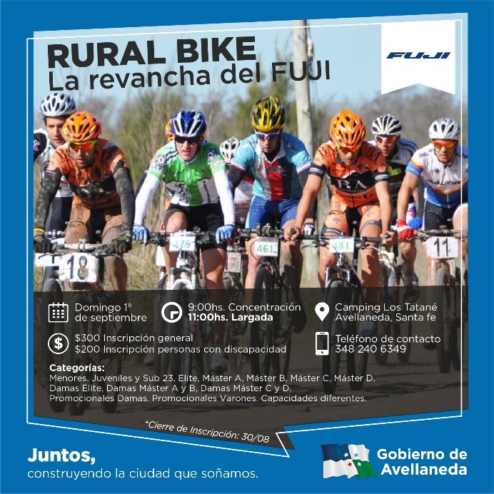 Lee más sobre el artículo Rural Bike en el Camping Municipal de Avellaneda