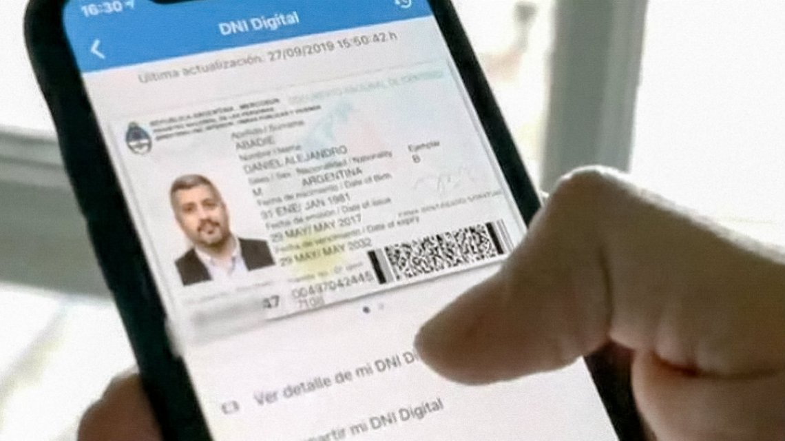 Lee más sobre el artículo Lanzaron una versión digital del DNI para llevar en el celular
