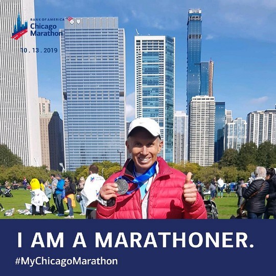 Lee más sobre el artículo Javier Seco cumplió un nuevo sueño corriendo la Maratón de Chicago