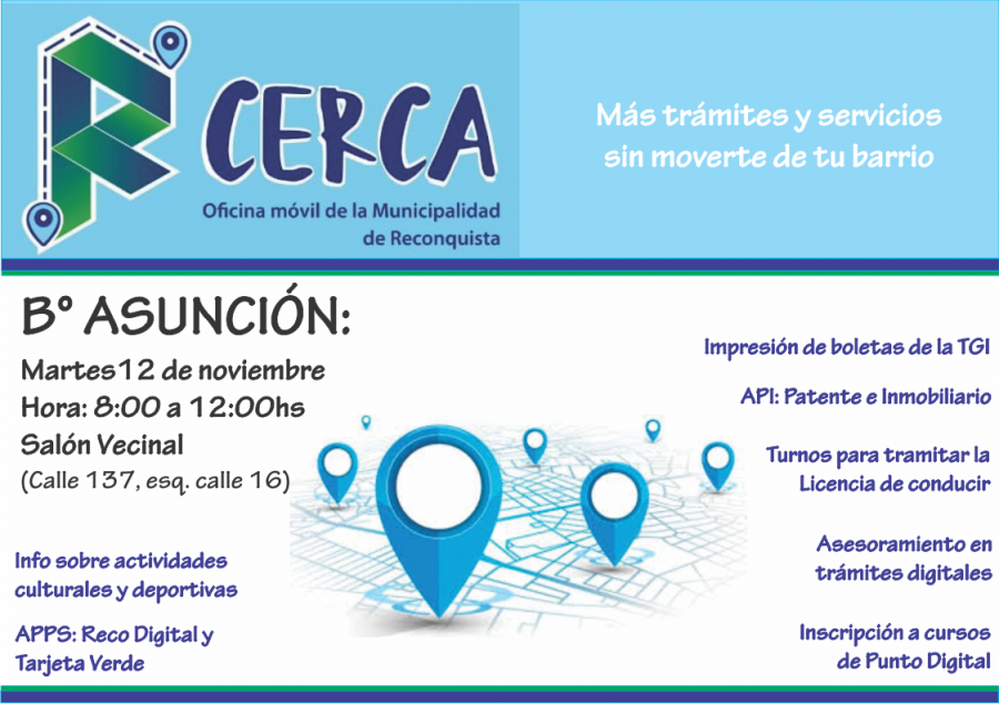 Lee más sobre el artículo La oficina móvil “Re Cerca” llega a barrio Nuevo, Asunción y La Lola