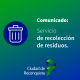 Reconquista: recolección de residuos