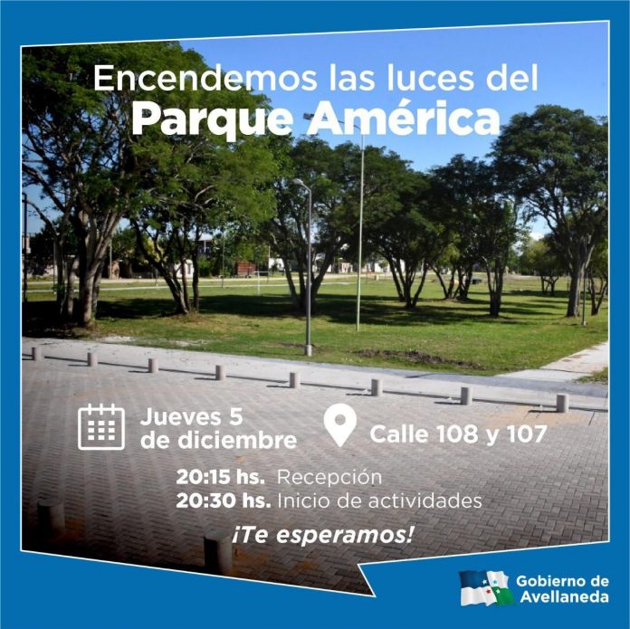 Lee más sobre el artículo Encenderán las luces del Parque América en Avellaneda