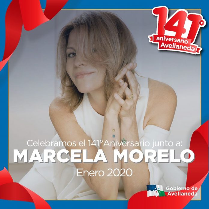 Lee más sobre el artículo Marcela Morelo actuará en el cumpleaños de Avellaneda
