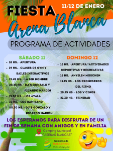 Lee más sobre el artículo Se prepara una nueva Fiesta de la Arena Blanca