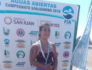 Lee más sobre el artículo Aguas Abiertas: Magalí Casafus logró el 1º puesto en su categoría en San Juan