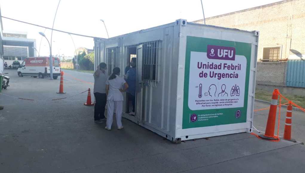 Lee más sobre el artículo Instalaron una Unidad Febril de Urgencia en el Hospital Reconquista