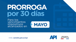 Lee más sobre el artículo La API prorrogó nuevamente los vencimientos impositivos