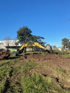 Lee más sobre el artículo Nuevo Hospital: Obra de colectora y en calle de ingreso