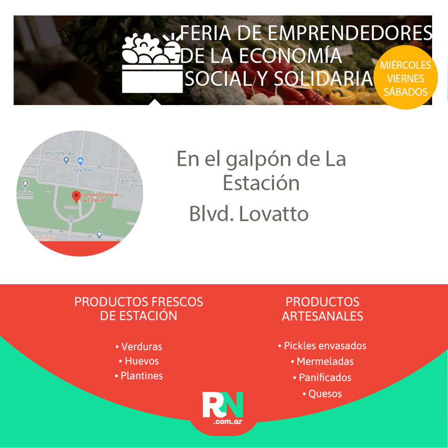 Lee más sobre el artículo Vuelve la Feria de Emprendedores de la Economía Social y Solidaria a Reconquista