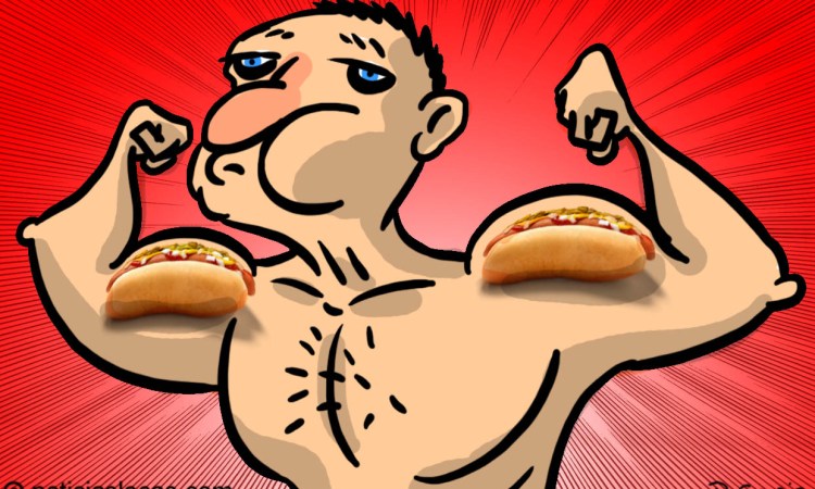 Lee más sobre el artículo Quieren convertir la competencia de comer Hot Dogs en deporte profesional