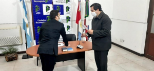 Lee más sobre el artículo Intendente tomó juramento a Matías Masat como Secretario de Desarrollo Económico y Productivo