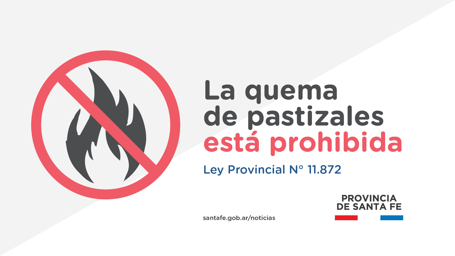 Lee más sobre el artículo La quema de pastizales está prohibida en el territorio santafesino