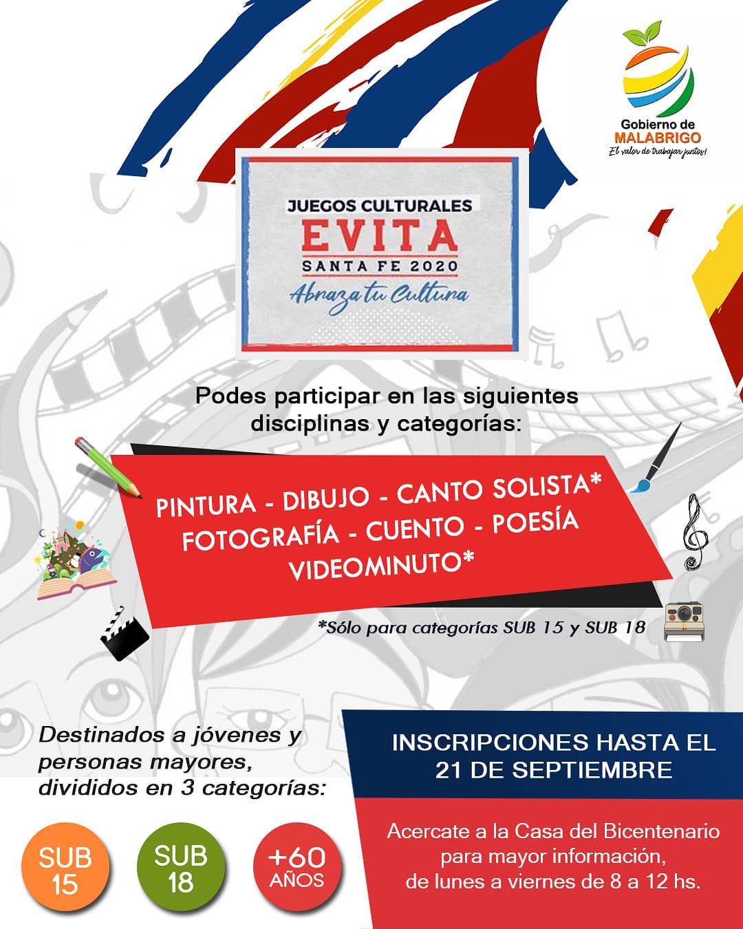 Lee más sobre el artículo Malabrigo: se vienen los Juegos Culturales Evita Santa Fe 2020