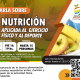 Malabrigo: charla sobre Nutrición Aplicada al Ejercicio Físico y al Deporte
