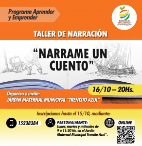 Lee más sobre el artículo Malabrigo: Taller de Narración «Narrame un Cuento»