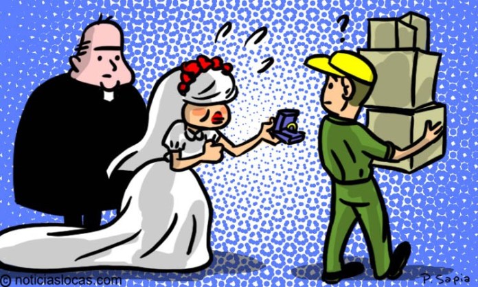 Lee más sobre el artículo Vestida de novia le da un ultimátum a su prometido