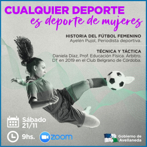 Lee más sobre el artículo Charla «Cualquier Deporte es Deporte de Mujeres»