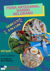 Lee más sobre el artículo Visitá la Feria Artesanal en Bº Belgrano