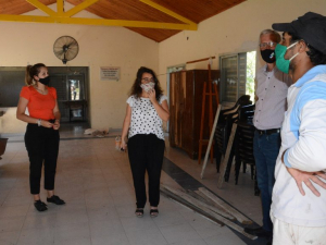 Lee más sobre el artículo Obras de refacción del Salón de Usos Múltiples en el paraje rural Santa Ana