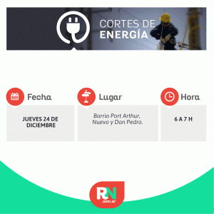 Lee más sobre el artículo Corte de energía para mañana jueves en Avellaneda