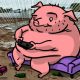 Los cerdos son capaces de jugar videojuegos, según un nuevo estudio