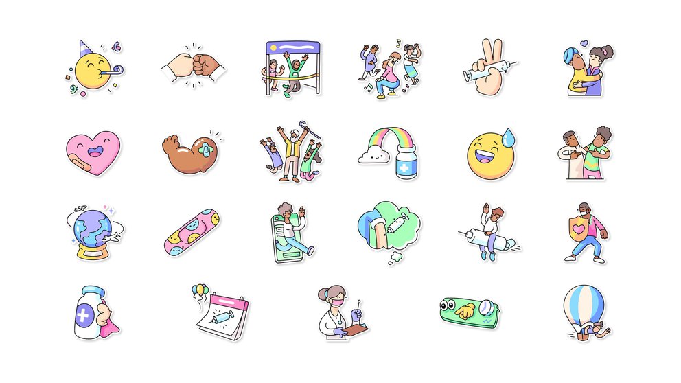 WhatsApp lanzó un nuevo paquete de stickers por el Día Mundial de la Salud