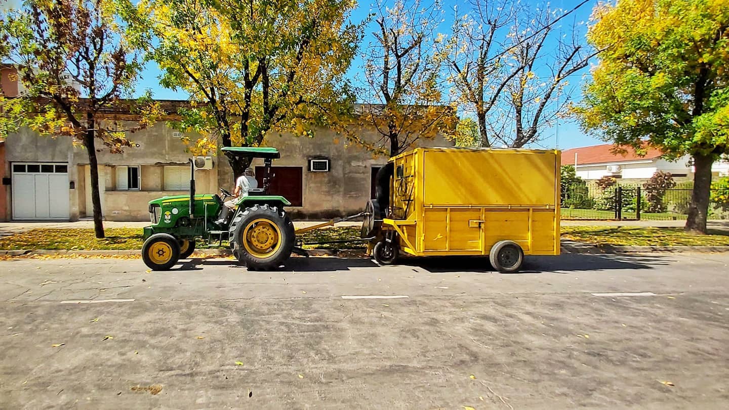 Lee más sobre el artículo Malabrigo: comenzó la recolección mecánica de hojas secas