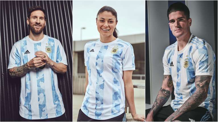 Lee más sobre el artículo Cómo es la camiseta de la Selección Argentina para la Copa América 2021