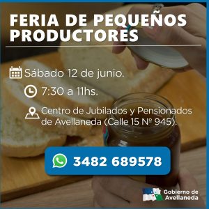 Lee más sobre el artículo Frutas, verduras, panificados y mucho más en la Feria de Productores de Avellaneda
