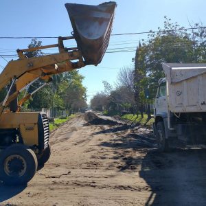 Lee más sobre el artículo Romang: construcción de una nueva cuadra de cordón cuneta