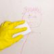 Cómo limpiar las manchas de la pared sin dañar la pintura