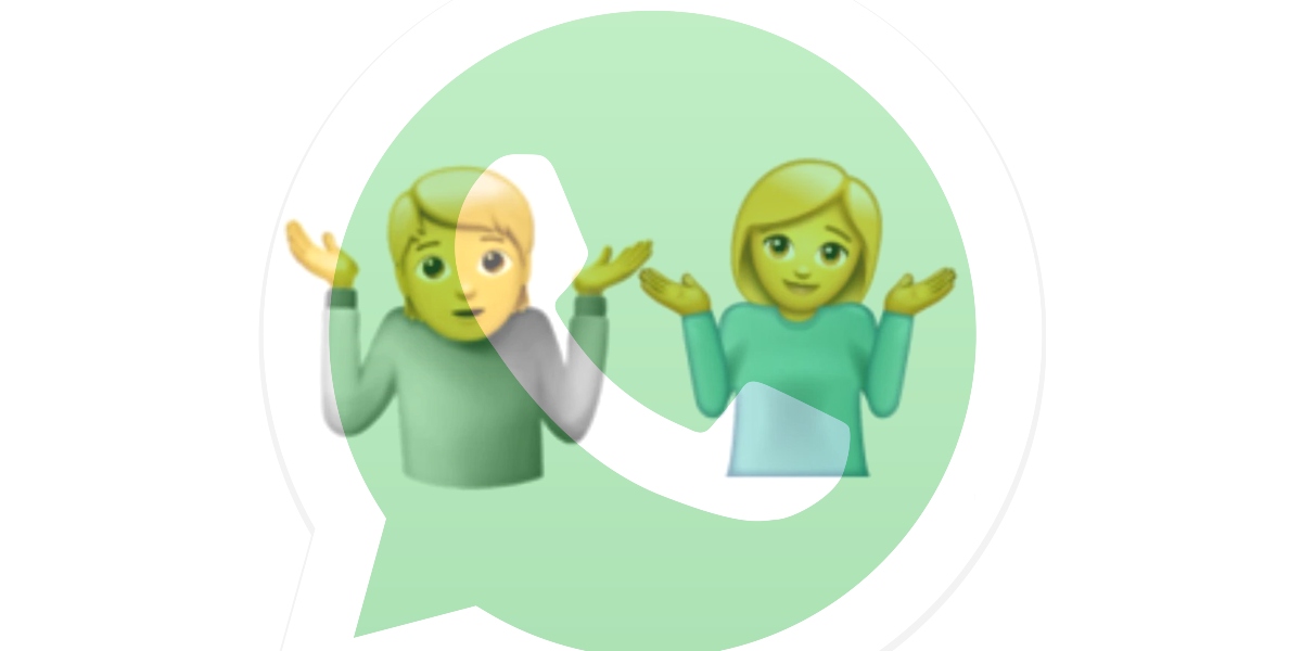 Lee más sobre el artículo WhatsApp: porqué hay un emoji de una persona encogiendo los hombros y cuál es su significado