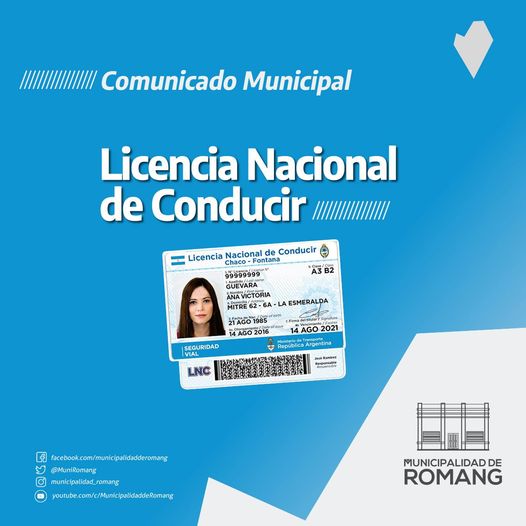 Lee más sobre el artículo Romang: Licencia Nacional de Conducir
